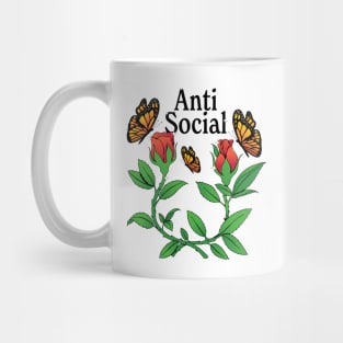 Anti Social Butterfly Mug